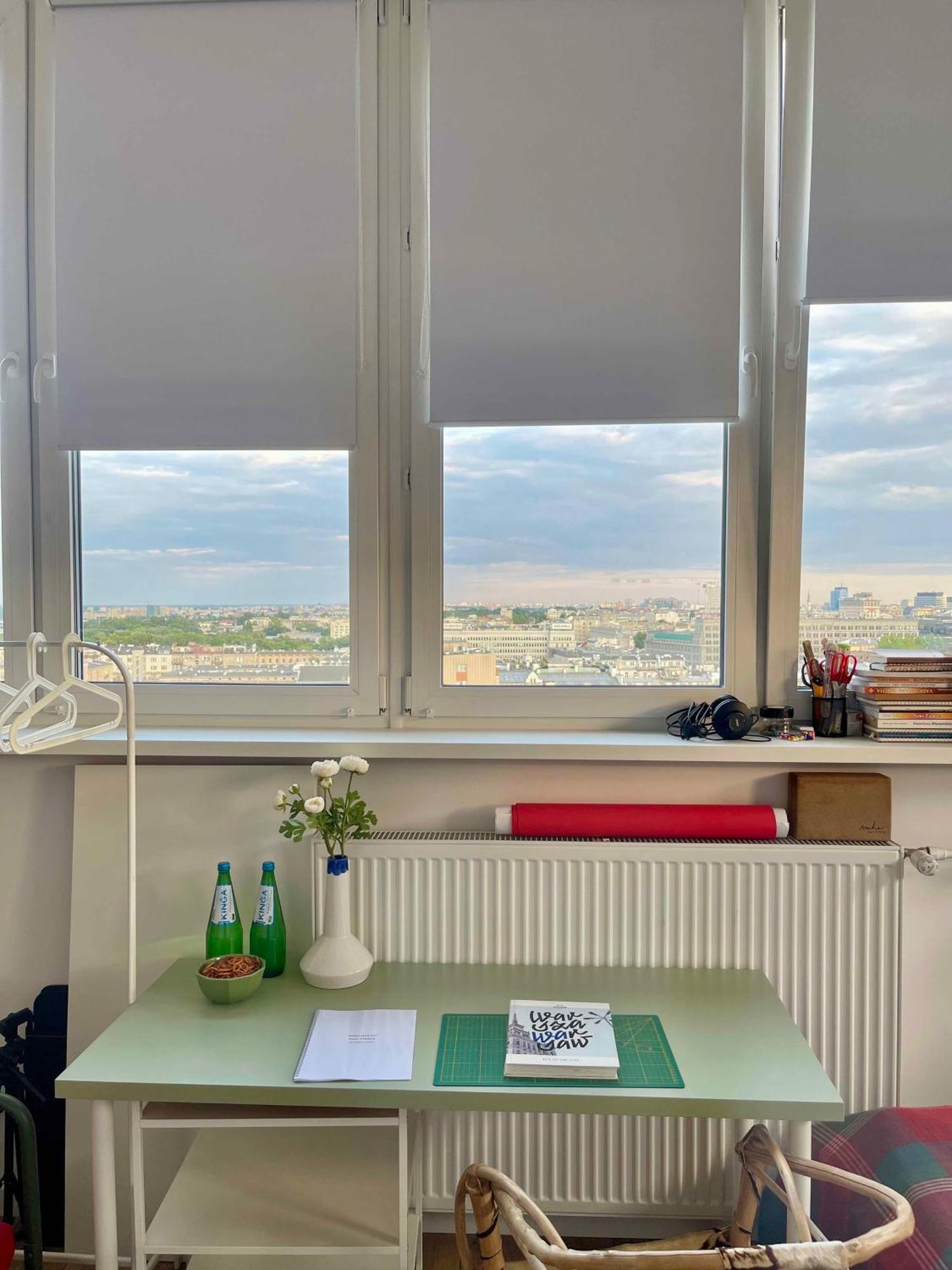Apartmán Atelier W Sercu Warszawy Z Panoramicznym Widokiem Varšava Exteriér fotografie