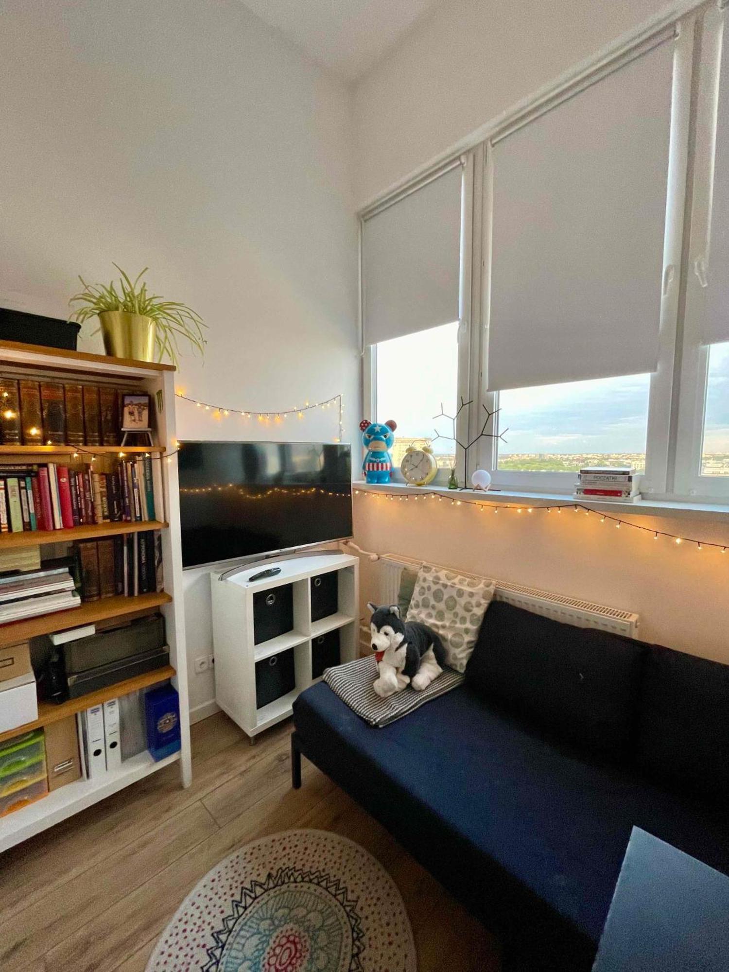 Apartmán Atelier W Sercu Warszawy Z Panoramicznym Widokiem Varšava Exteriér fotografie